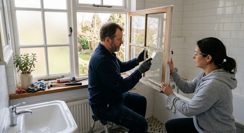 Bathroom Window Repair in Alpharetta, GA
