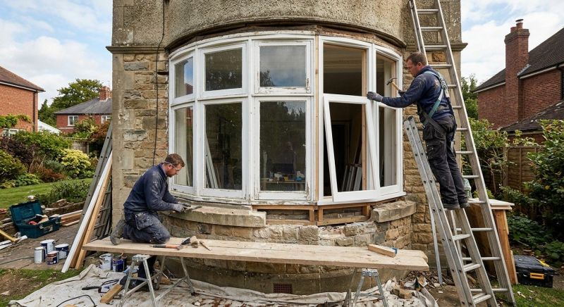 Arched Window Repair in Kansas City, KS