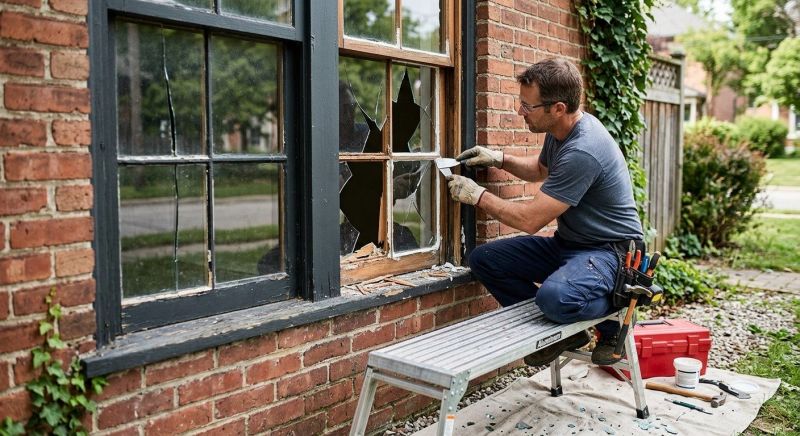 Damaged Window Repair in Alpharetta, GA