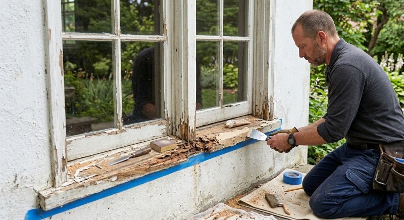Window Sill Repair in Kansas City, MO